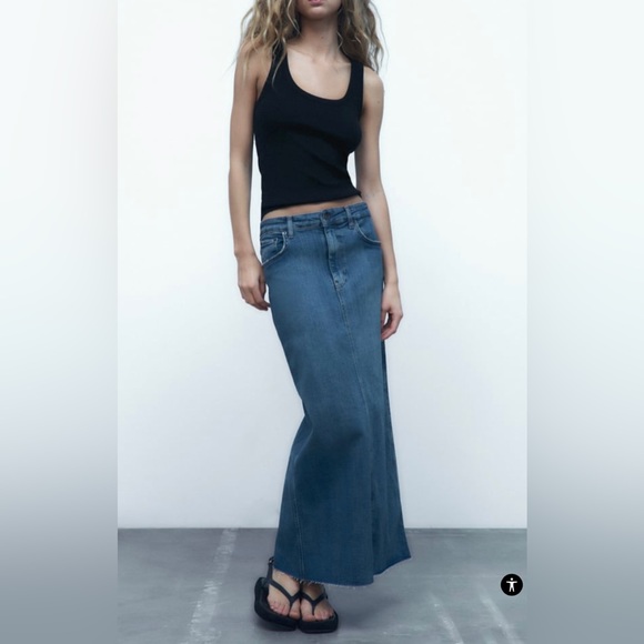 Zara Tops Zara Ribbed Tank Top Poshmark